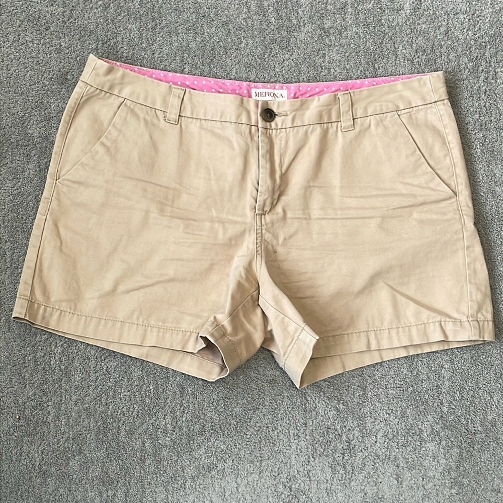 EC Merona Khaki Shorts - Size 14